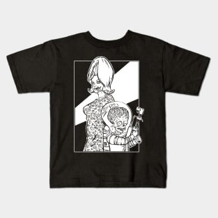 Mars attacks! - Minimalist design Kids T-Shirt